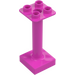 Duplo Dark Pink Stand 2 x 2 with Base (93353)