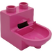 Duplo Ciemno różowy Toilet (4911)