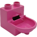 Duplo Dark Pink Toilet (4911)
