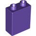 Duplo Dark Purple Brick 1 x 2 x 2 (4066 / 76371)