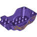 Duplo Dark Purple Carriage with Gold swirly pattern on side (26406)