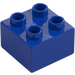 Duplo Blu Royal scuro Mattoncino 2 x 2 (3437 / 89461)