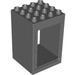 Duplo Dark Stone Gray Door 4 x 4 x 5 (6360)