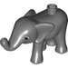 Duplo Dark Stone Gray Elephant Calf (89879)