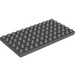 Duplo Dark Stone Gray Plate 6 x 12 (4196 / 18921)