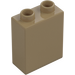 Duplo Tumma beige Palikka 1 x 2 x 2 (4066 / 76371)