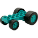 Duplo Dark Turquoise Tractor Bottom (40874)