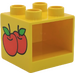 Duplo Drawer Cabinet 2 x 2 x 1.5 med Apples (4890)