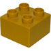 Duplo Aarde oranje Steen 2 x 2 (3437 / 89461)