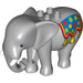 Duplo Elephant with Circus Rug (89873)