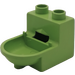 Duplo Fabuland lime Toilet (4911)