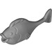 Duplo Flat Silver Fish with Thin Tail (19084 / 31445)