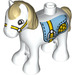 Duplo Foal mit Gold Harness (73388)