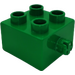 Duplo Green Brick 2 x 2 with Pin (3966)