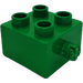 Duplo Green Brick 2 x 2 with Pin (3966)