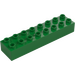 Duplo Green Brick 2 x 8 (4199)