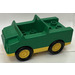 Duplo Green Car with Yellow Base