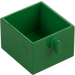 Duplo Verde Drawer con Maniglia (4891)