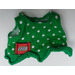 Duplo Green Dress with Dots (61205)