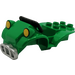 Duplo Green Quad/Bike Body with Black Handlebars and Yellow Headlights (55886 / 89689)