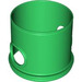 Duplo Green Straight Tube with 2 H. (41288)