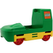 Duplo Green Train engine with Lego Logo (2961 / 76350)