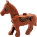 Duplo Horse with Movable Head with Saddle