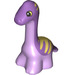 Duplo Lavender Diplodocus with Gold Stripes (78305)