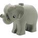 Duplo Light Gray Elephant Calf (74705)