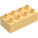 Duplo Light Yellow Brick 2 x 4 (3011 / 31459)