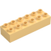 Duplo Light Yellow Brick 2 x 6 (2300)