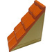 Duplo Light Yellow Pitched Roof 2 x 4 x 4 (31030 / 75727)