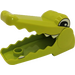 Duplo Lime Crocodile Head with Opening Jaw