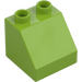 Duplo Citron Vert Pente 2 x 2 x 1.5 (45°) (6474 / 67199)