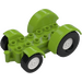 Duplo Lime Tractor with White Wheels (24912)