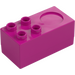 Duplo Magenta Cooker avec Hotplate (6472)