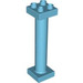 Duplo Medium azuurblauw Column 2 x 2 x 6 (57888 / 98457)