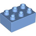 Duplo Medium Blue Brick 2 x 3 (87084)