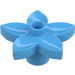 Duplo Mittelblau Blume mit 5 Angular Blütenblätter (6510 / 52639)