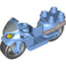 Duplo Medium Blue Motorcycle (11811 / 12096)