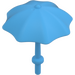 Duplo Medium Blue Umbrella with Stop (40554)