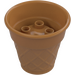 Duplo Medium Dark Flesh Ice Cream Cone (15577)