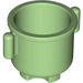 Duplo Verde medio Pot con Grip Maniglie (31042)