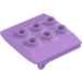 Duplo Medium Lavender Roof for Cabin (4543 / 34558)