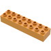 Duplo Medium oransje Kloss 2 x 8 (4199)