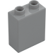 Duplo Grigio pietra medio Mattoncino 1 x 2 x 2 (4066 / 76371)