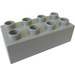 Duplo Gris piedra medio Ladrillo 2 x 4 (3011 / 31459)