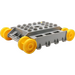 Duplo Medium Stone Gray Crawler Base 8 x 9 x 2