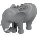 Duplo Mittleres Steingrau Elephant (89873)