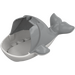 Duplo Medium Stone Gray Whale Body (23740)